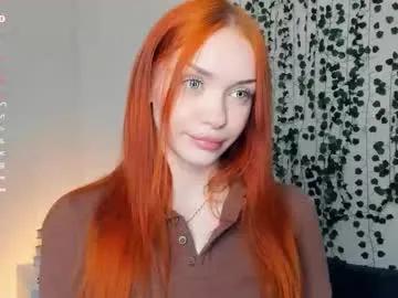 foxy_blush — GOAL: lick my finger^^ [11 tokens remaining] Welcome to my room!  #18 #new #shy #skinny #redhead
