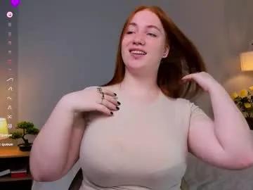ginger_twinkle — GOAL: domi for 5 minutes [94 tokens remaining] Hello to my room, help me take 200 thumbs up ! #18 #bigboobs #redhead #teen #bigass